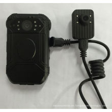 mini cámara del wifi con la cámara llevada cuerpo de la policía de la radio del intercomunicador compatible con GPS